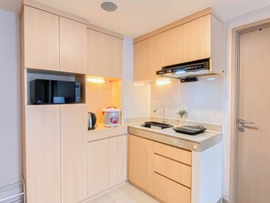 Apartamento estándar, 3 habitaciones | Cocina privada | Frigorífico