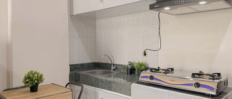 Apartamento estándar, 2 habitaciones | Cocina privada