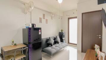 Apartemen Standar, 2 kamar tidur | Ruang keluarga