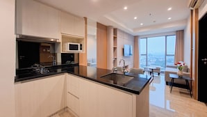 Standard Apartment, 1 Bedroom | Private kitchen - Chic And Trendy 1Br At Apartment Branz Bsd City (Pagedangan)
