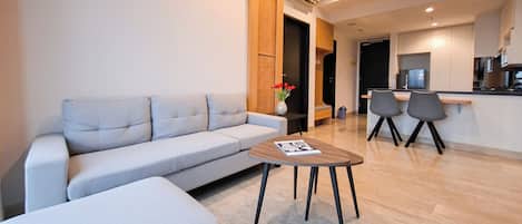 Standard-Apartment, 1 Schlafzimmer | Wohnbereich