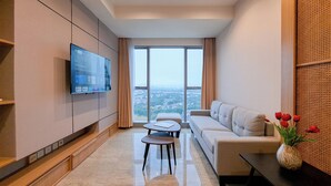Standard Apartment, 1 Bedroom | Living area - Chic And Trendy 1Br At Apartment Branz Bsd City (Pagedangan)
