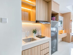 Estúdio standard, 1 quarto | Cozinha privada