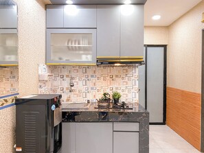 Apartamento standard, 2 quartos | Cozinha privada