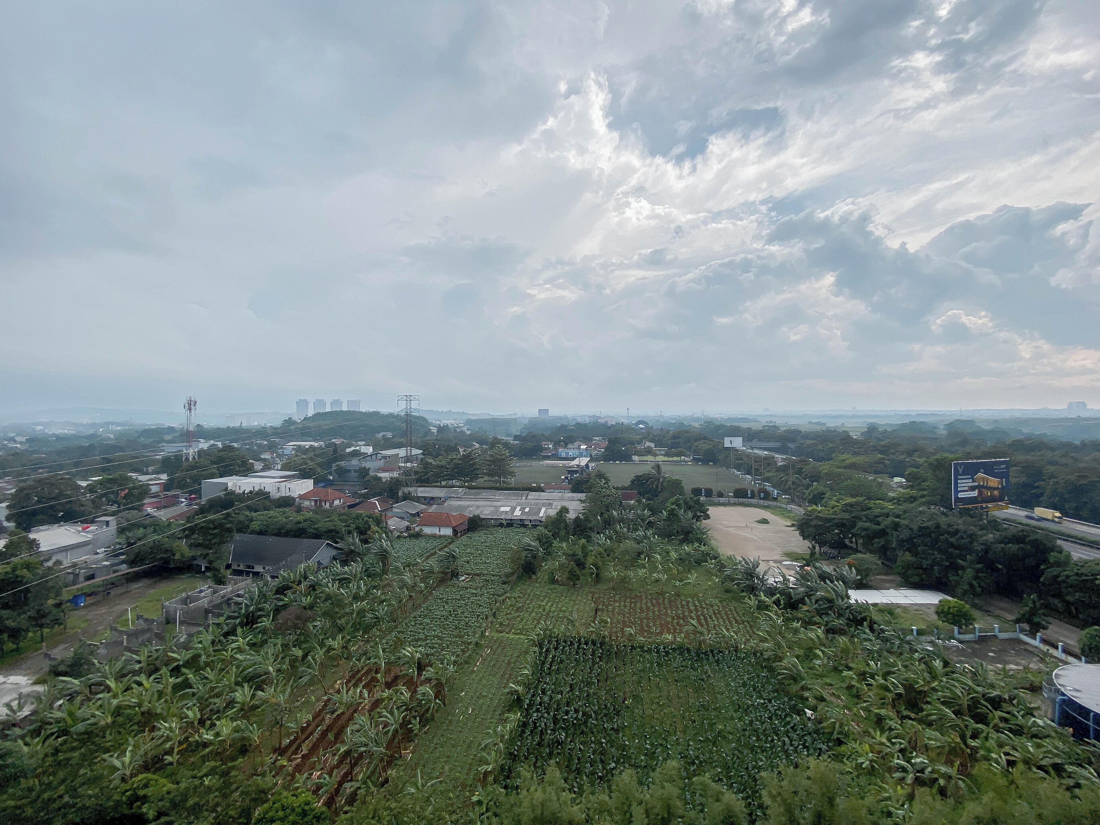 Vue sur la ville