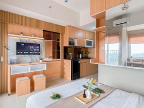 Standard Studio, 1 Bedroom - Cozy And Minimalist Studio At Lrt City Sentul Apartment (Bogor)