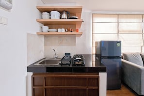 Apartemen Standar, 2 kamar tidur | Dapur pribadi