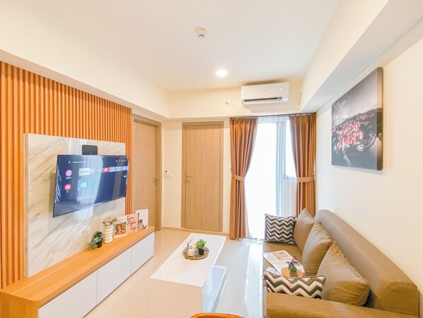 Standard Apartment, 2 Bedrooms | Living area - Enjoy Living 2Br At Apartment Meikarta (Cikarang)