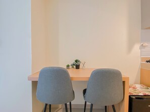 Standard Studio, 1 Bedroom | Dining room - Comfy Warm Tone Studio At Meikarta Apartment (Cikarang)