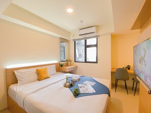 Interior - Comfy Warm Tone Studio At Meikarta Apartment (Cikarang)