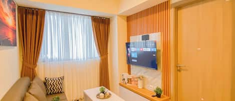 Departamento estándar, 2 habitaciones | Área de sala de estar
