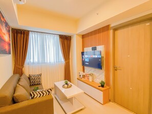 Leilighet – standard, 2 soverom | Oppholdsområde