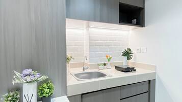 Leilighet – standard, 1 soverom | Eget kjøkken