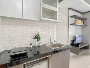 Standard-studio, 1 makuuhuone | Yksityinen keittiö