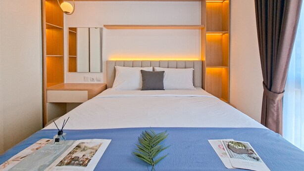 Unclassified image, 1 of 22, button - Elegant And Comfy 2Br Apartment Sky House Alam Sutera (Tangerang)
