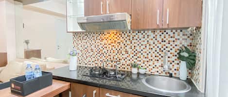 สแตนดาร์ดอพาร์ทเมนท์, 2 ห้องนอน | ครัวส่วนตัว