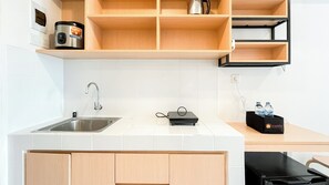 Interior - Cozy Warm Tone Studio At Tokyo Riverside Pik 2 Apartment (Teluknaga)