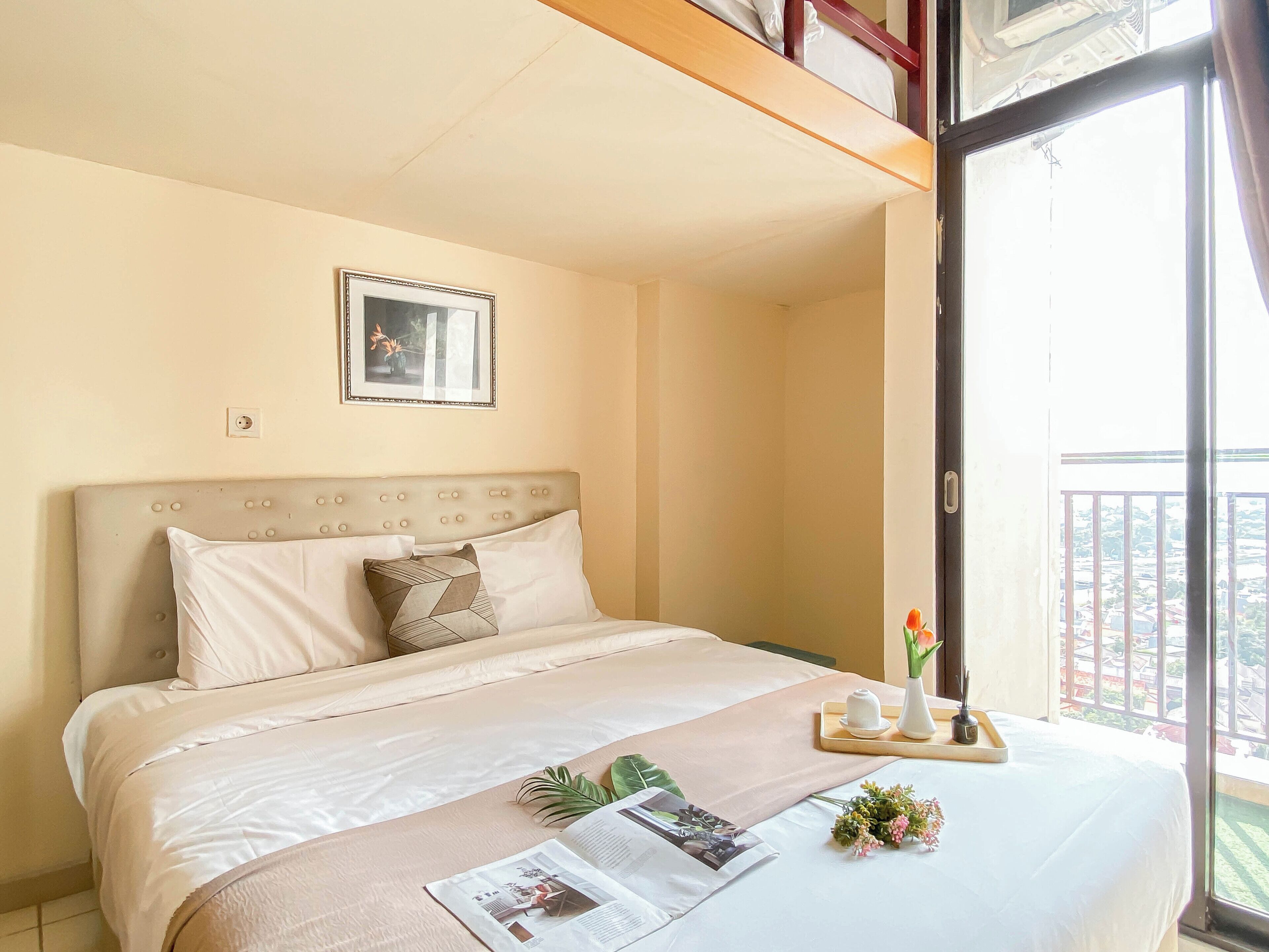 Estudio estándar, 1 habitación | Ropa de cama 