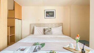 Estudio estándar, 1 habitación | Ropa de cama