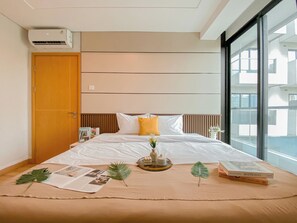 Standard Apartment, 2 Bedrooms | Bed sheets - Scenic And Homey 2Br At Apartment Capitol Suites Apartment (Jakarta)