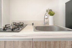 Standard Studio, 1 Bedroom | Private kitchen - Simple Look 1Br At Apartment Vittoria Residence (Jakarta)