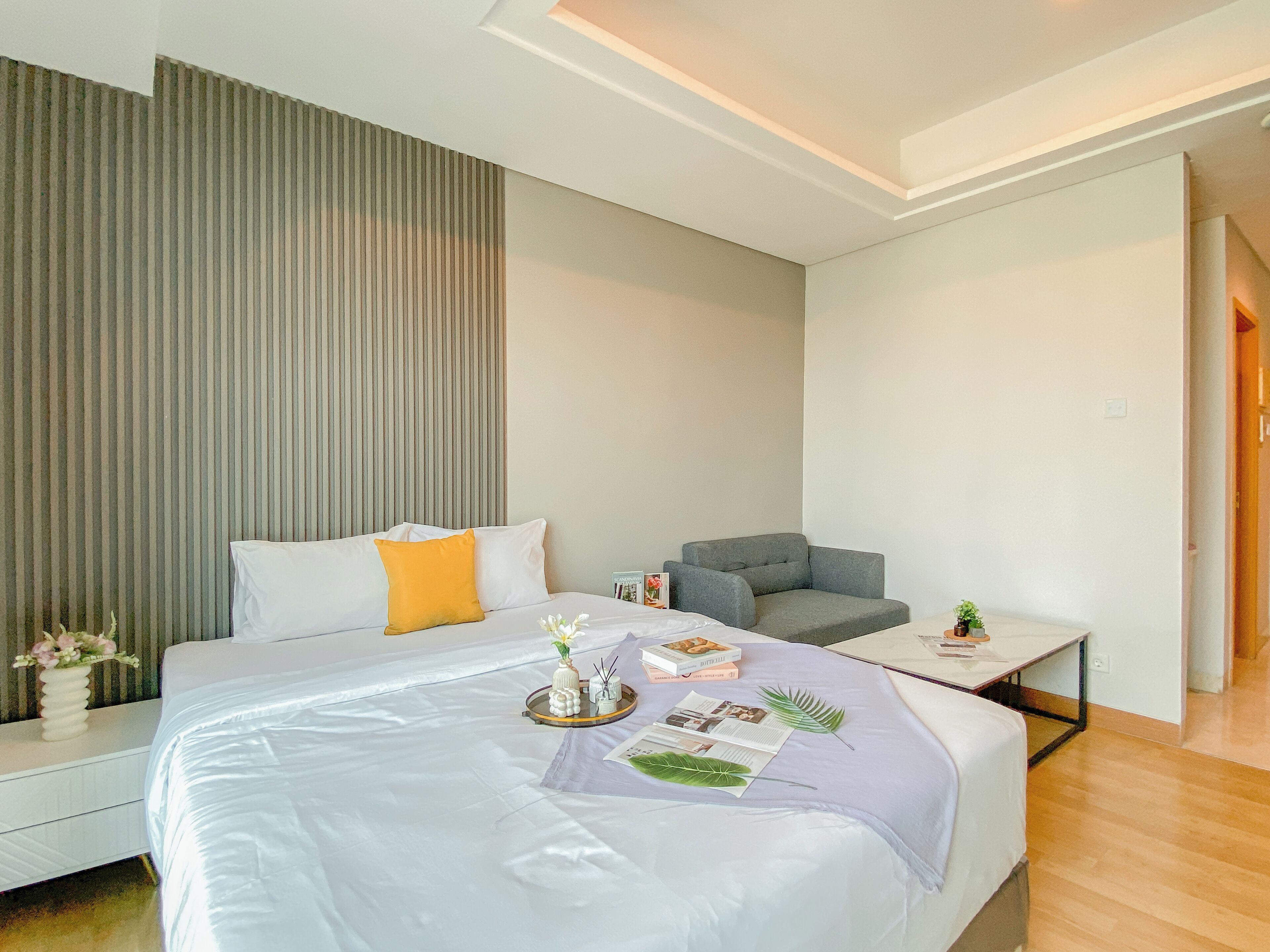 Standaard studio, 1 slaapkamer | Beddengoed