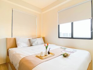 Apartemen Standar, 2 kamar tidur | Seprai linen
