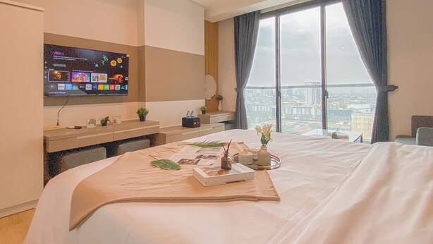 Standard Studio, 1 Bedroom - Cozy Designed Studio At Apartment Capitol Suites (Jakarta)