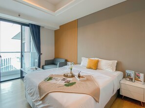 Standard Studio, 1 Bedroom - Cozy Designed Studio At Apartment Capitol Suites (Jakarta)