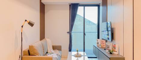 Departamento estándar, 2 habitaciones | Área de sala de estar