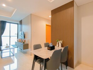 Standard Apartment, 2 Bedrooms | Dining room - Fully Furnished 2Br At Apartment Capitol Suites (Jakarta)