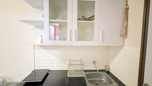Standard Studio, 1 Bedroom | Private kitchen - Homey Studio At Apartment Suites @Metro (Bandung)
