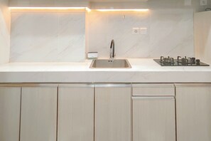 Studio Standar, 1 kamar tidur | Dapur pribadi | Kompor