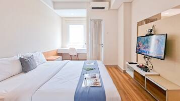 Standaard studio, 1 slaapkamer | Beddengoed