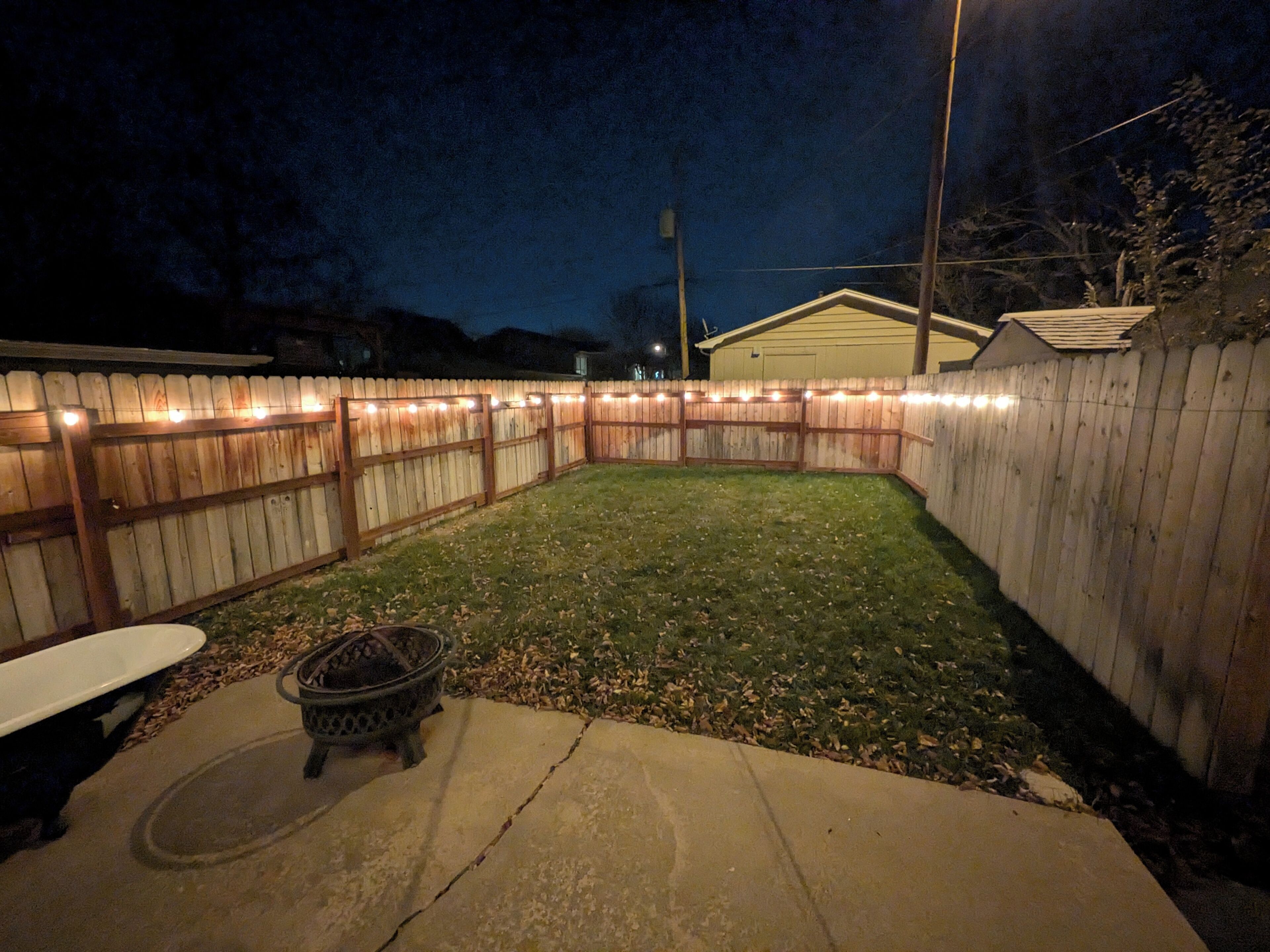 Overnattingsstedets uteområder