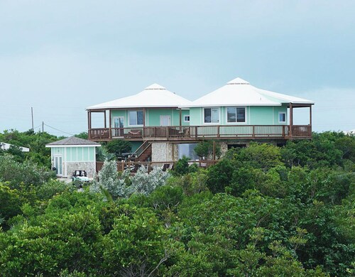 Layin Low...Two Villas Offering 4 bedrooms, 2.5 baths on beautiful Staniel Cay