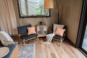 Interior - Tranquility- Luxury Safari Tent (Sevierville)