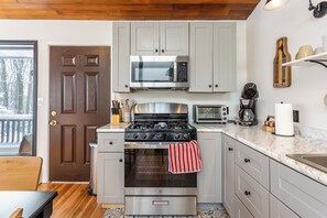 Microwave, oven, stovetop