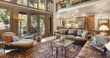 Experience cozy comfort at Sawpit Stonehouse near Placerville, CO.