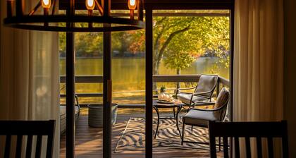 Cozy Lakefront Home- 3 Patios+Hot Tub+Fire Pit