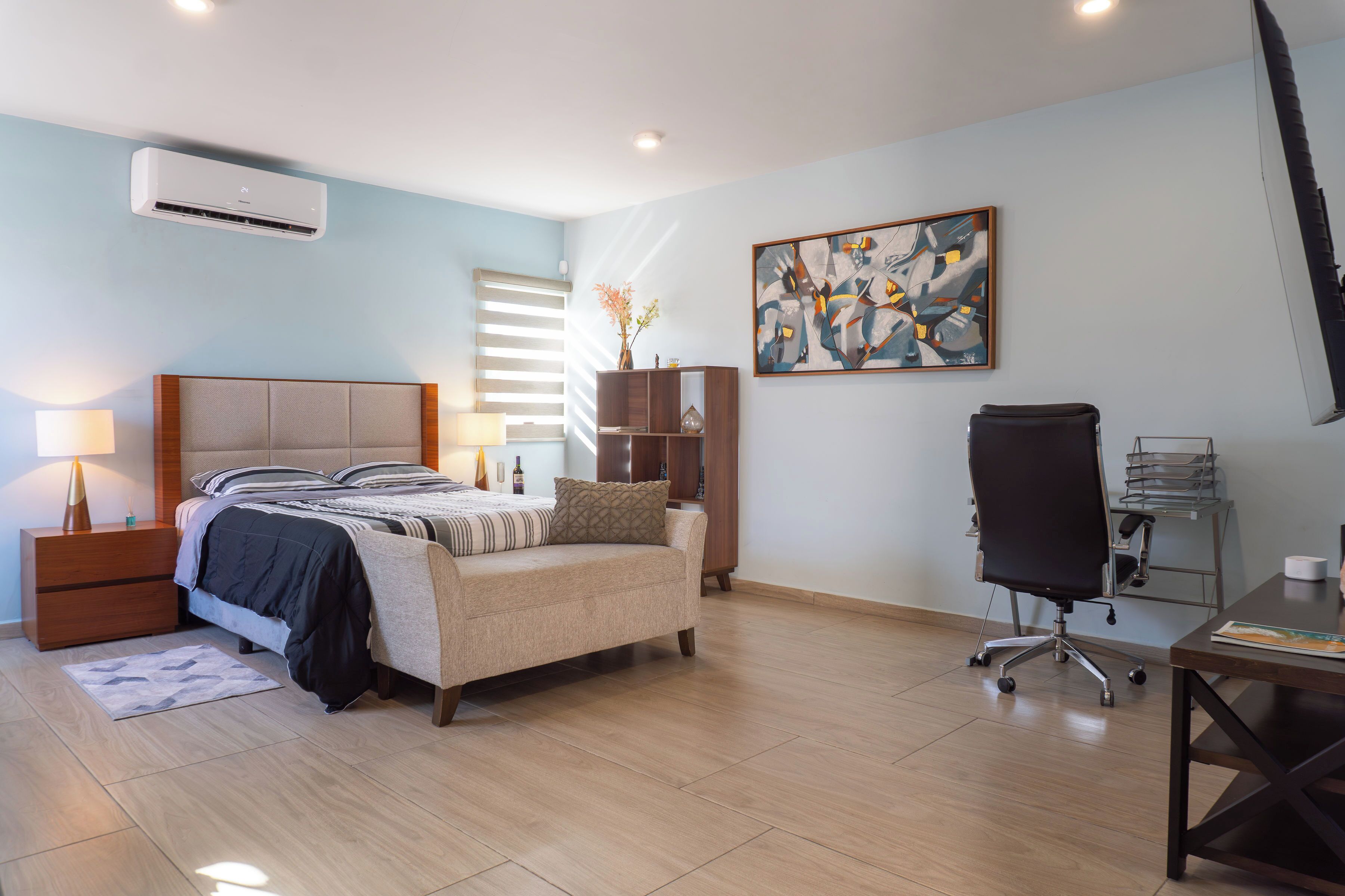 Desk, iron/ironing board, free WiFi, bed sheets
