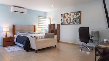 Desk, iron/ironing board, free WiFi, bed sheets