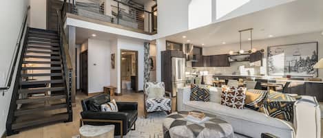 TV connectée, cheminée