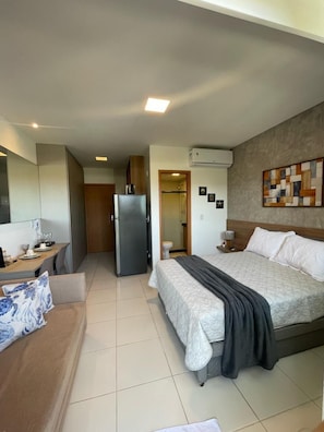 Comfort Apartment, Pool View | Blackout drapes, soundproofing, iron/ironing board, free WiFi - flat aloha 116 (Ipojuca)