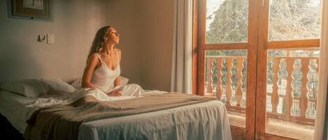 Chambre Triple, vue ville