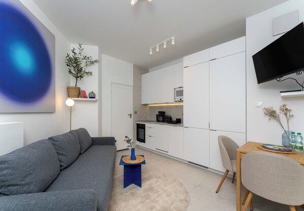 Living area - Cracow Novum Apartment #533 (Kraków)