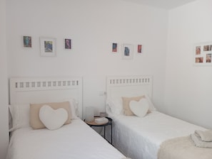 2 bedrooms, iron/ironing board, travel crib, free WiFi