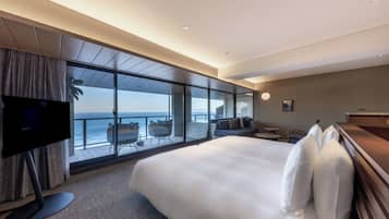 Chambre Standard, salle de bains privée, vue océan | Vue de la chambre