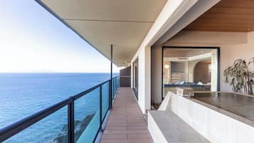 Superior Room, Private Bathroom, Ocean View | Balcony view
