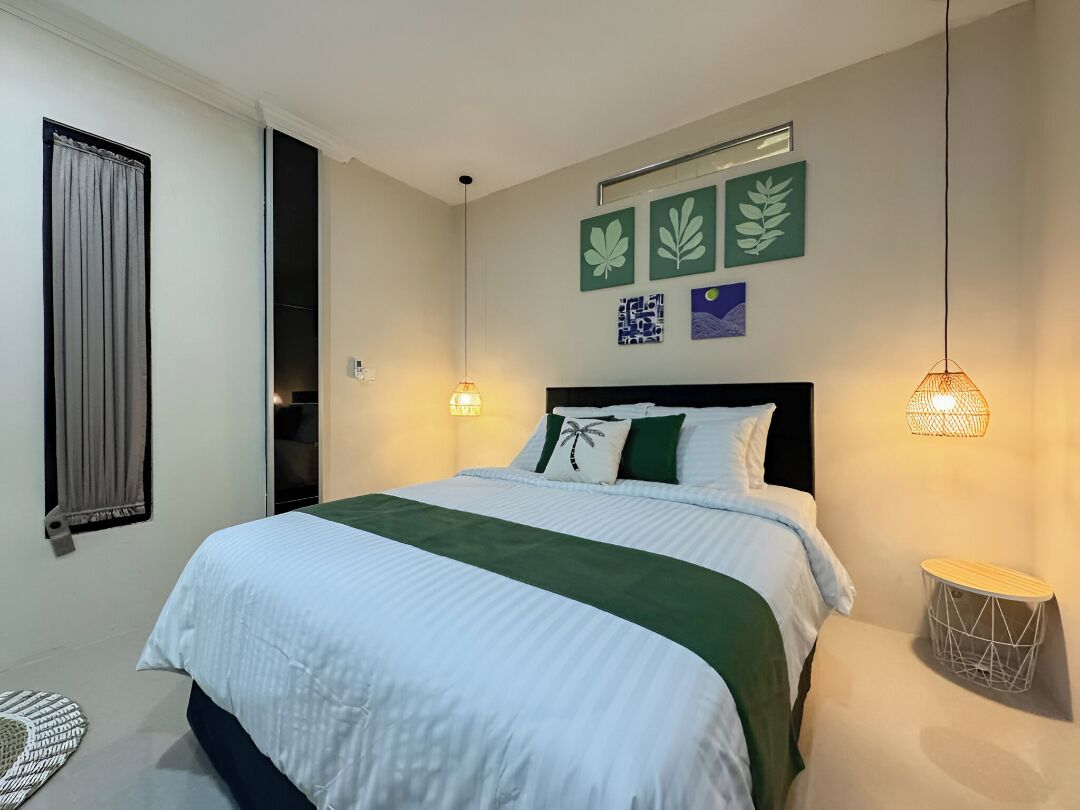 Habitación doble estándar | Escritorio, espacio para trabajar con laptop y wifi gratis 